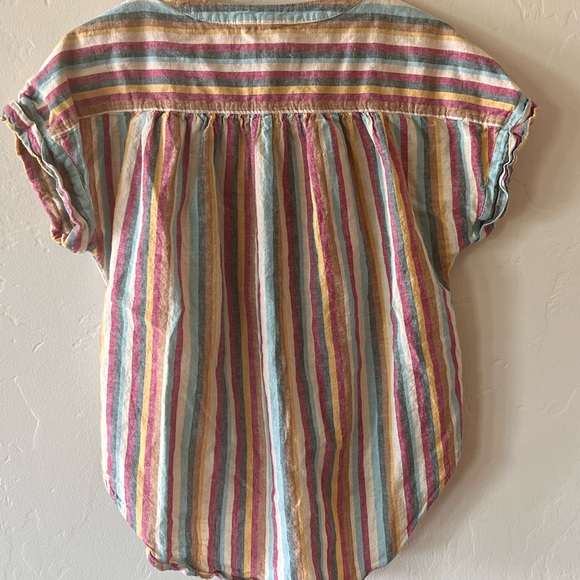 Lou & Grey for LOFT linen tunic blouse - Picture 4 of 4